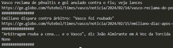 Resultado do código 2