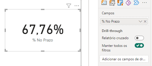 Curso Básico de Power BI 2024 – Saia do Zero no Power BI 83 Percentual das Entregas Feitas