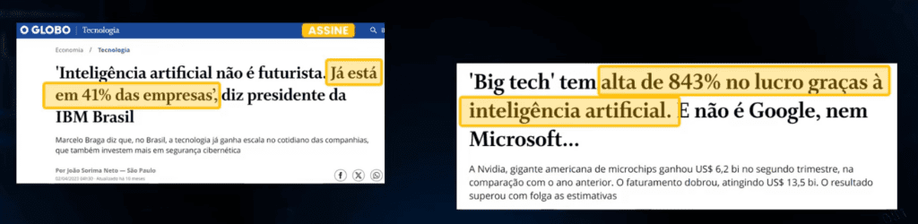 Notícias sobre inteligência artificial