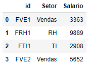 Segundo DataFrame