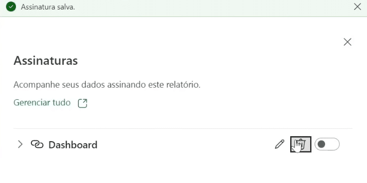 Enviar Relatórios Personalizados por E-mail com Power BI 20 Deletando ou pausando o envio