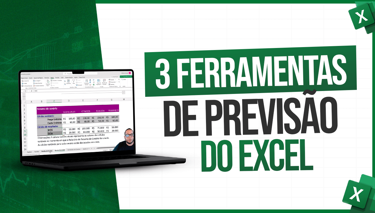 3 Ferramentas de Previsão do Excel: Guia Completo