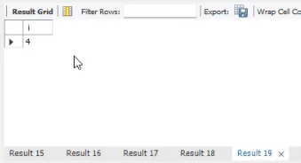 Resultado do loop while