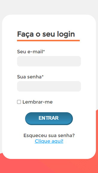 Formulário de Login em HTML e CSS Pronto e Responsivo