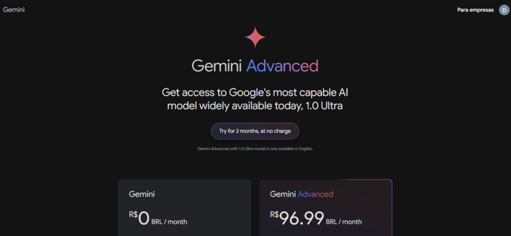 Gemini Advanced