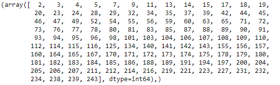 Função Where do Numpy
