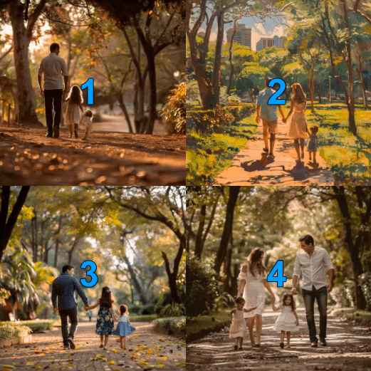 Ordem das imagens