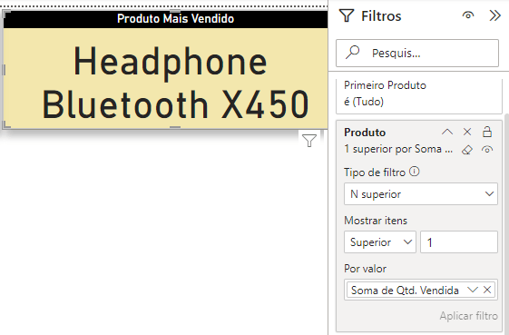 Produto Mais Vendido – Filtro N Superior