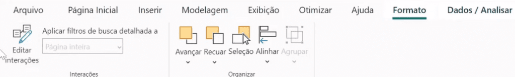 Editar Interações
