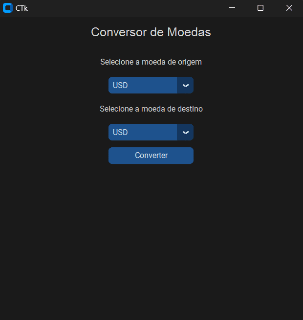 Criando e Inserindo o Botão de Conversão