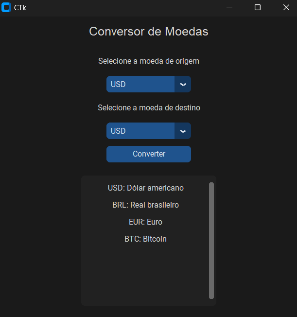 Tela Inicial completa