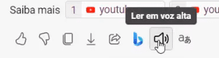 Ler a resposta em voz alta
