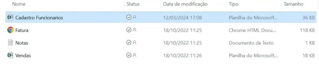outros arquivos que não serão utilizados