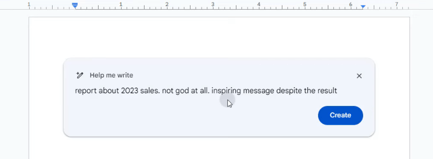 Gemini Advanced no Google Docs