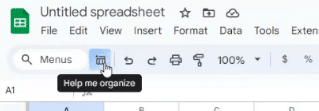 Gemini no Google Sheets
