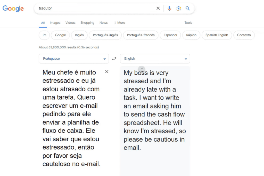 Google Tradutor