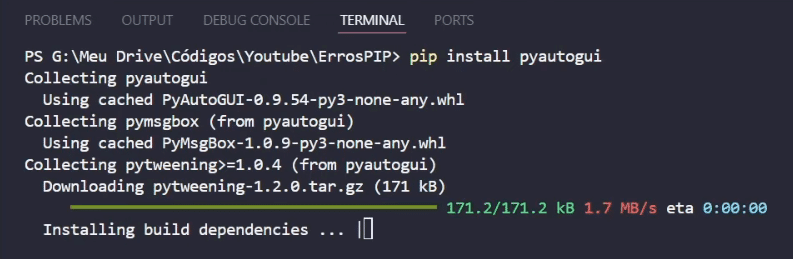 Pip não é reconhecido como um comando Python – Como Corrigir 1 Comando pip