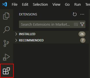 extensões VS Code