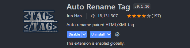 Auto Rename Tag