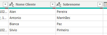 Juntar Informações no Power Query