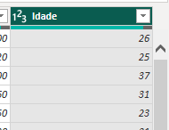 Cálculo de Idade no Power Query