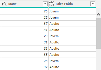 Coluna Condicional no Power Query