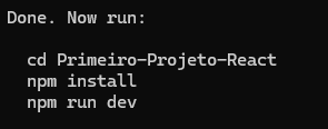 comandos para inicializar o projeto