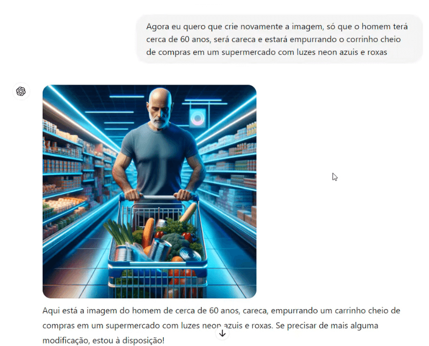 prompt mais detalhado