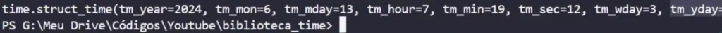 Data local no Python