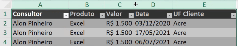 Macro para Ajuste de Coluna