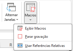 Parar gravação