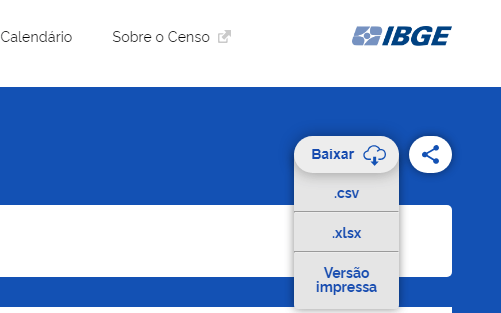 site do IBGE