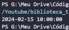 Data e hora no Python
