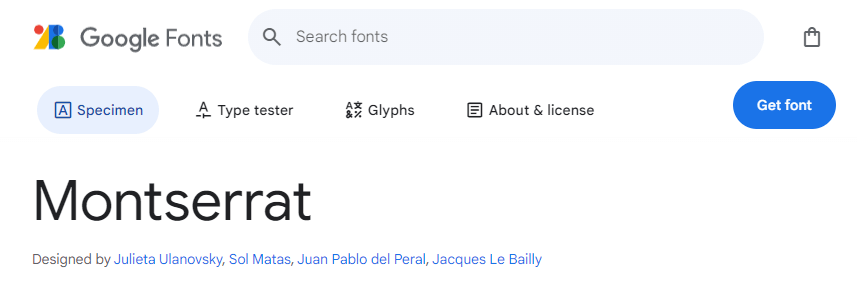 Google Fonts