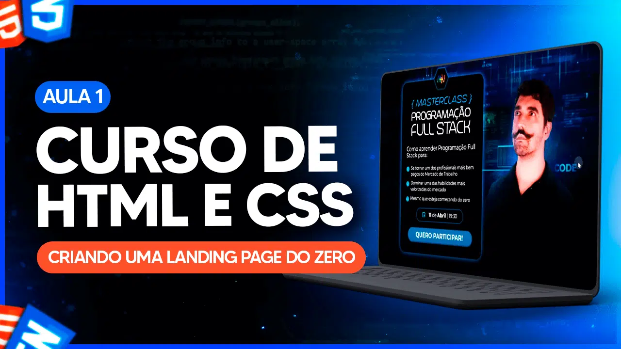 Como Criar uma Landing Page – Curso de HTML e CSS