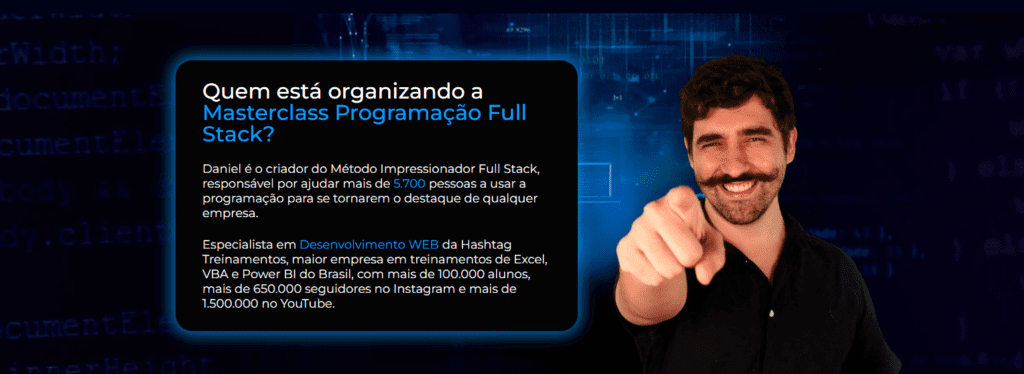 Seção Quem da Landing Page