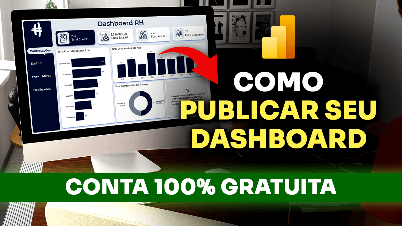 Conta Gratuita no Power BI – Como Criar a Sua Gratuitamente!