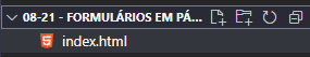 arquivo index.html 