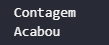 Contador com print