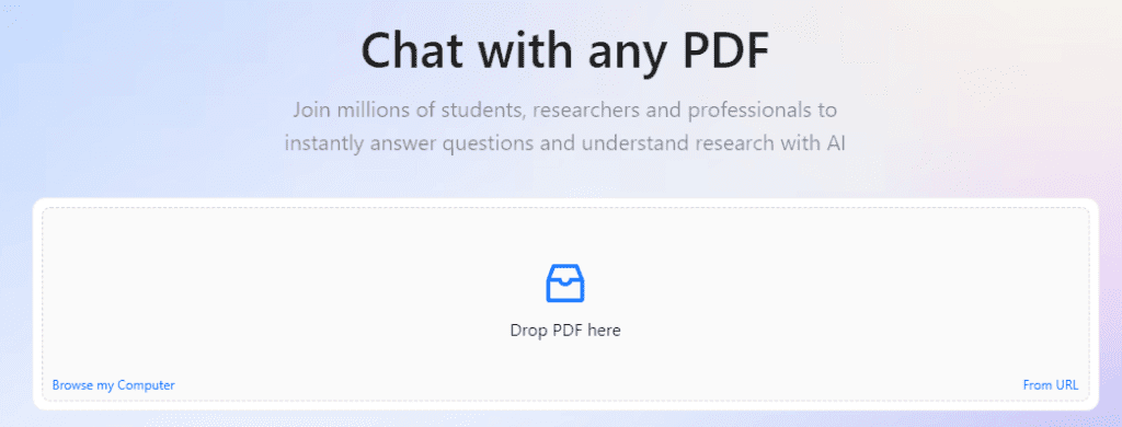 ChatPDF – Interação com Livros e Manuais
