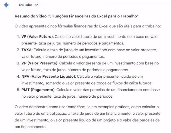 principais tópicos abordados no vídeo
