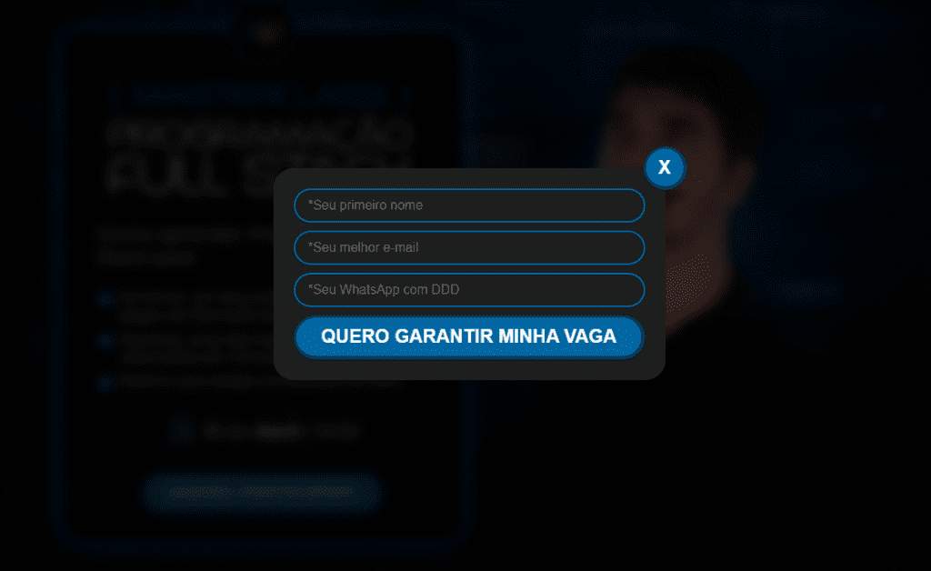 Resultado pop-up