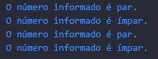 Solução Exercício Par e Ímpar com JavaScript