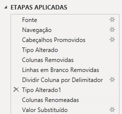 Etapas Aplicadas – Corrigindo Erros