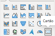 Cartão no Power BI