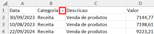 ícone de seta