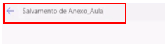 nomeando o fluxo