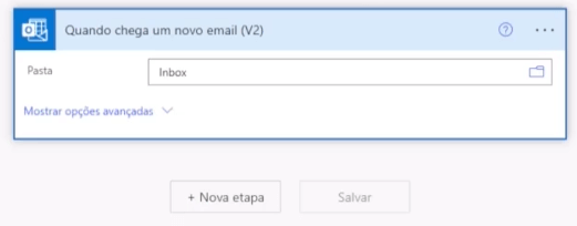 Gatilho inicial