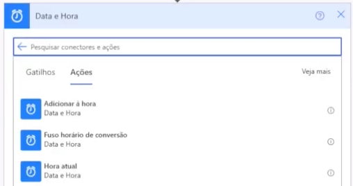 Data e Hora