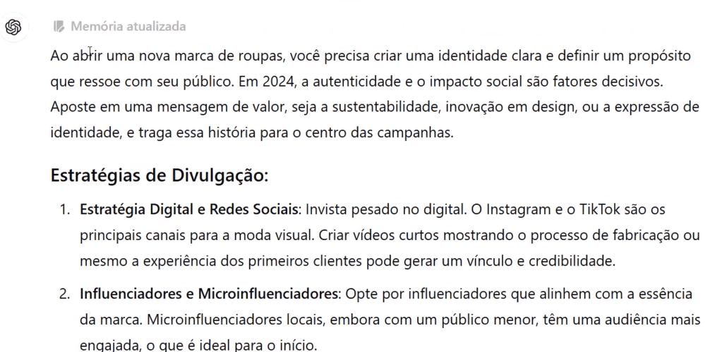 resposta do ChatGPT
